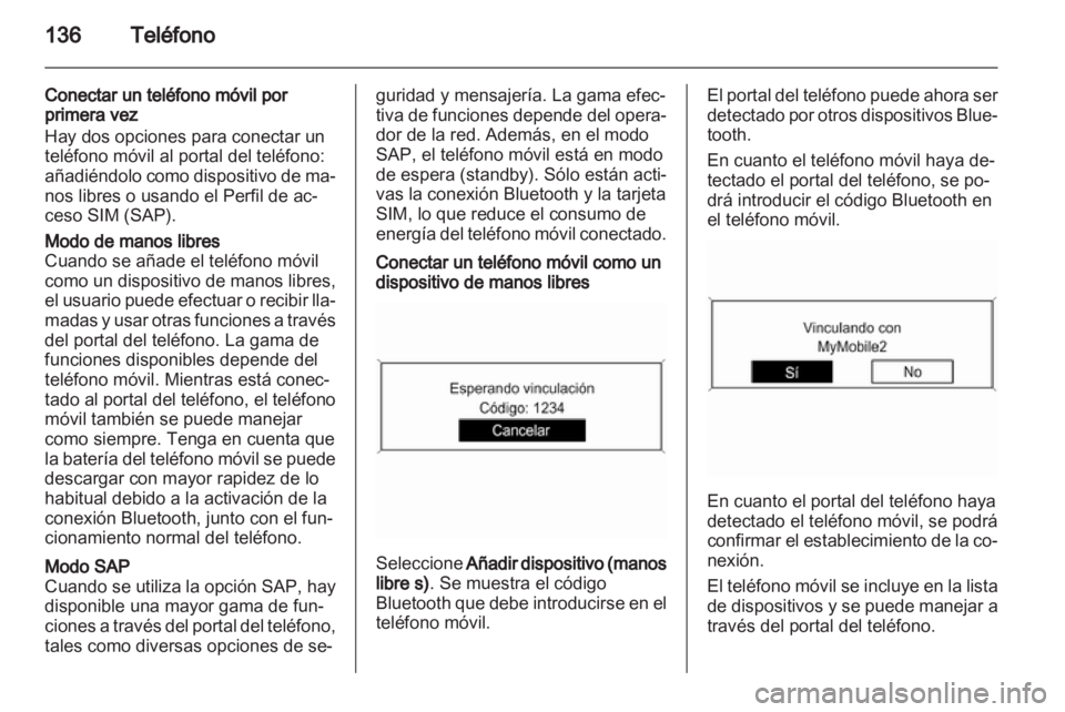 OPEL MERIVA 2013  Manual de infoentretenimiento (in Spanish) 