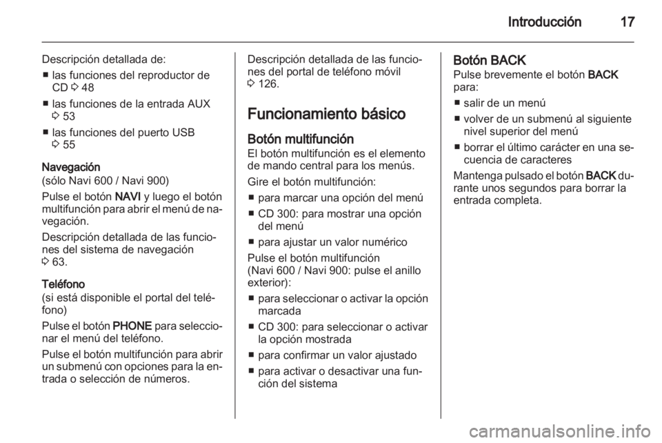 OPEL MERIVA 2013  Manual de infoentretenimiento (in Spanish) 
