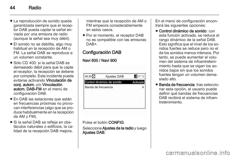 OPEL MERIVA 2013  Manual de infoentretenimiento (in Spanish) 