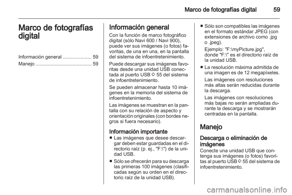 OPEL MERIVA 2013  Manual de infoentretenimiento (in Spanish) 