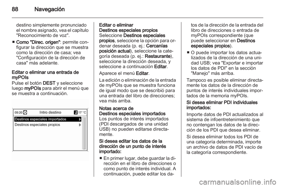 OPEL MERIVA 2013  Manual de infoentretenimiento (in Spanish) 