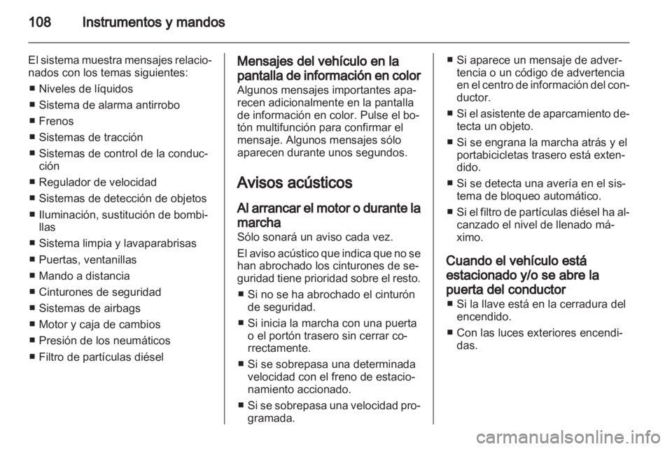 OPEL MERIVA 2013  Manual de Instrucciones (in Spanish) 