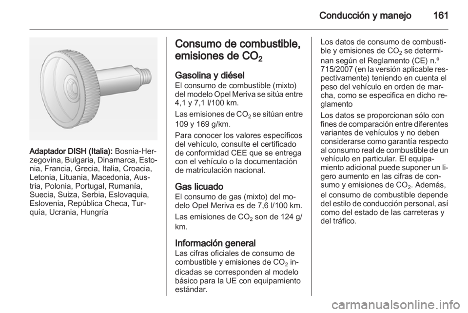 OPEL MERIVA 2013  Manual de Instrucciones (in Spanish) 