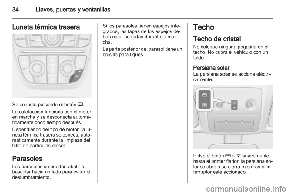 OPEL MERIVA 2013  Manual de Instrucciones (in Spanish) 