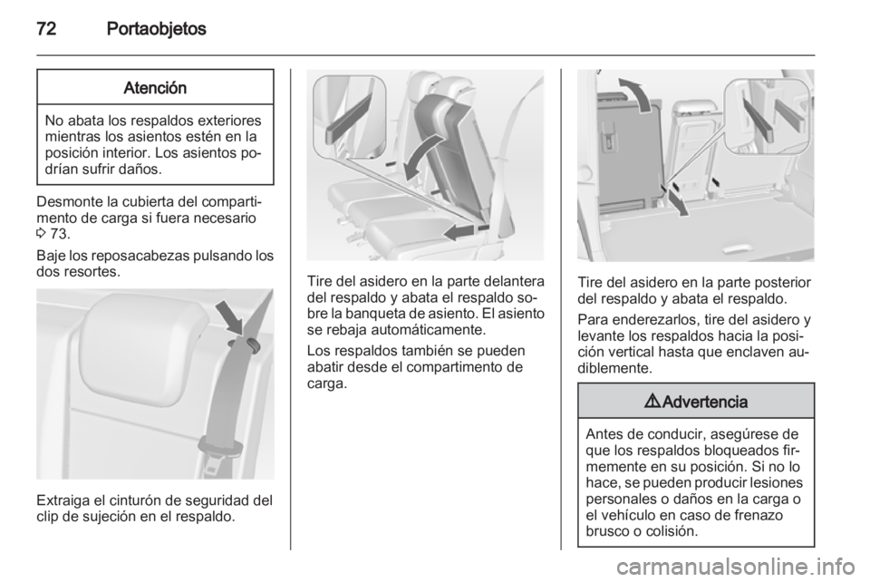 OPEL MERIVA 2013  Manual de Instrucciones (in Spanish) 