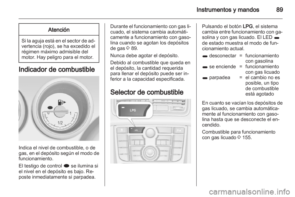 OPEL MERIVA 2013  Manual de Instrucciones (in Spanish) 