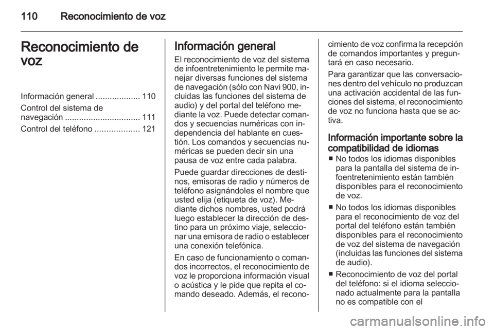 OPEL MERIVA 2013.5  Manual de infoentretenimiento (in Spanish) 