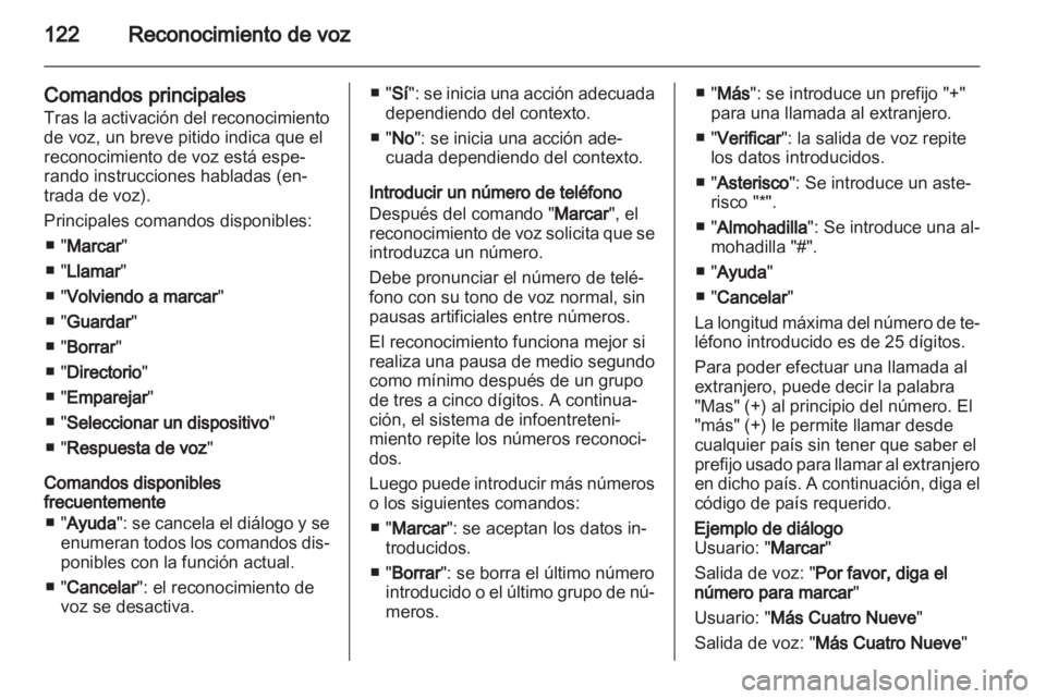 OPEL MERIVA 2013.5  Manual de infoentretenimiento (in Spanish) 