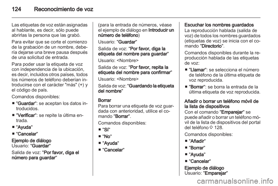 OPEL MERIVA 2013.5  Manual de infoentretenimiento (in Spanish) 