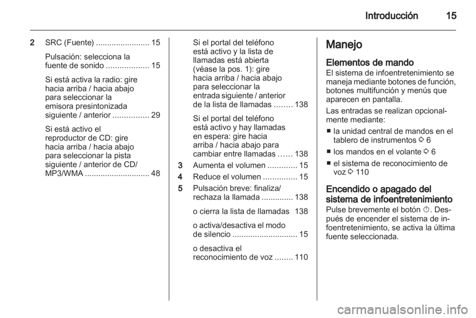 OPEL MERIVA 2013.5  Manual de infoentretenimiento (in Spanish) 