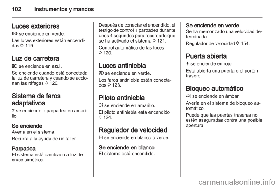 OPEL MERIVA 2013.5  Manual de Instrucciones (in Spanish) 