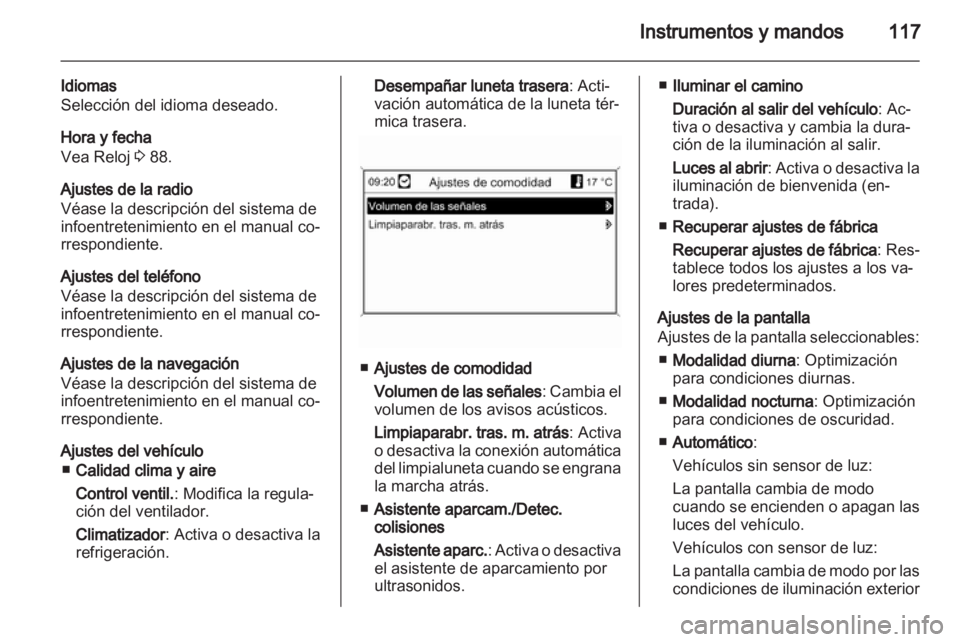 OPEL MERIVA 2013.5  Manual de Instrucciones (in Spanish) 