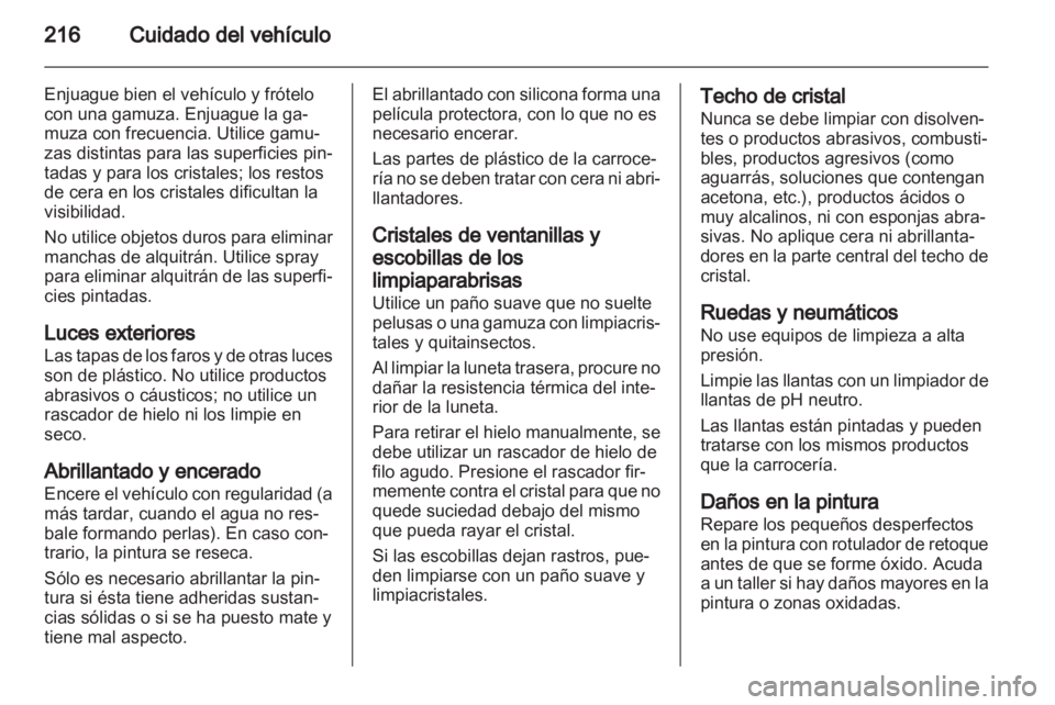 OPEL MERIVA 2013.5  Manual de Instrucciones (in Spanish) 
