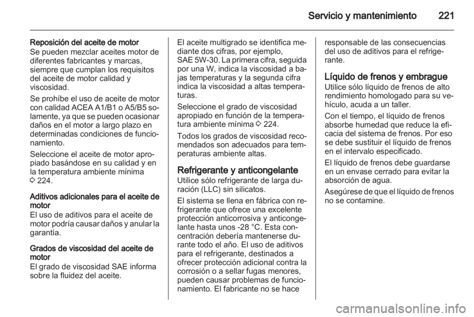 OPEL MERIVA 2013.5  Manual de Instrucciones (in Spanish) 