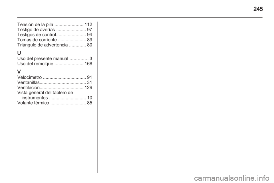 OPEL MERIVA 2013.5  Manual de Instrucciones (in Spanish) 