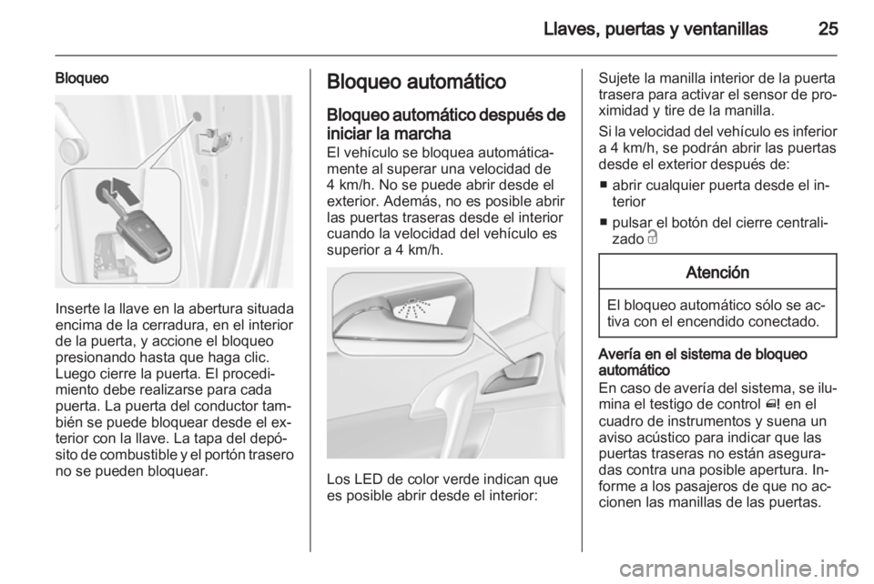 OPEL MERIVA 2013.5  Manual de Instrucciones (in Spanish) 