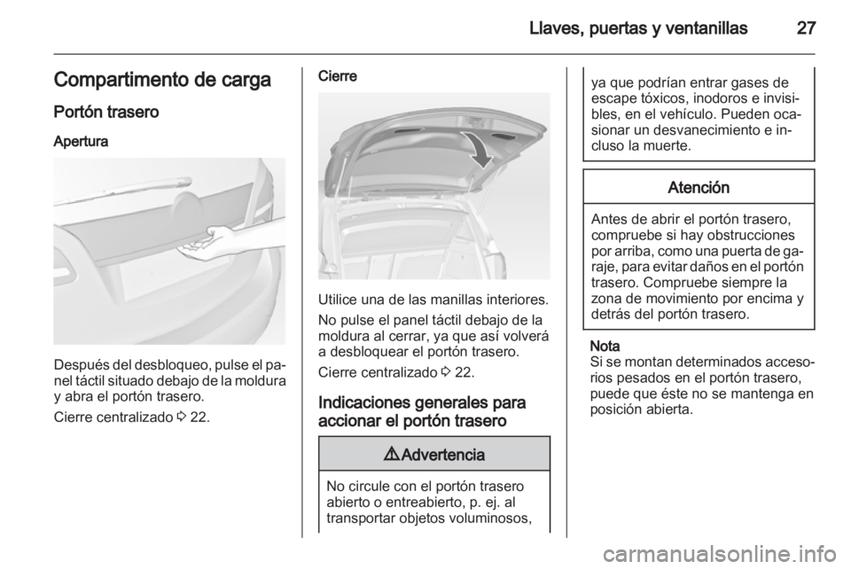 OPEL MERIVA 2013.5  Manual de Instrucciones (in Spanish) 