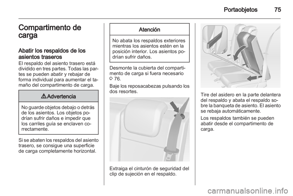 OPEL MERIVA 2013.5  Manual de Instrucciones (in Spanish) 