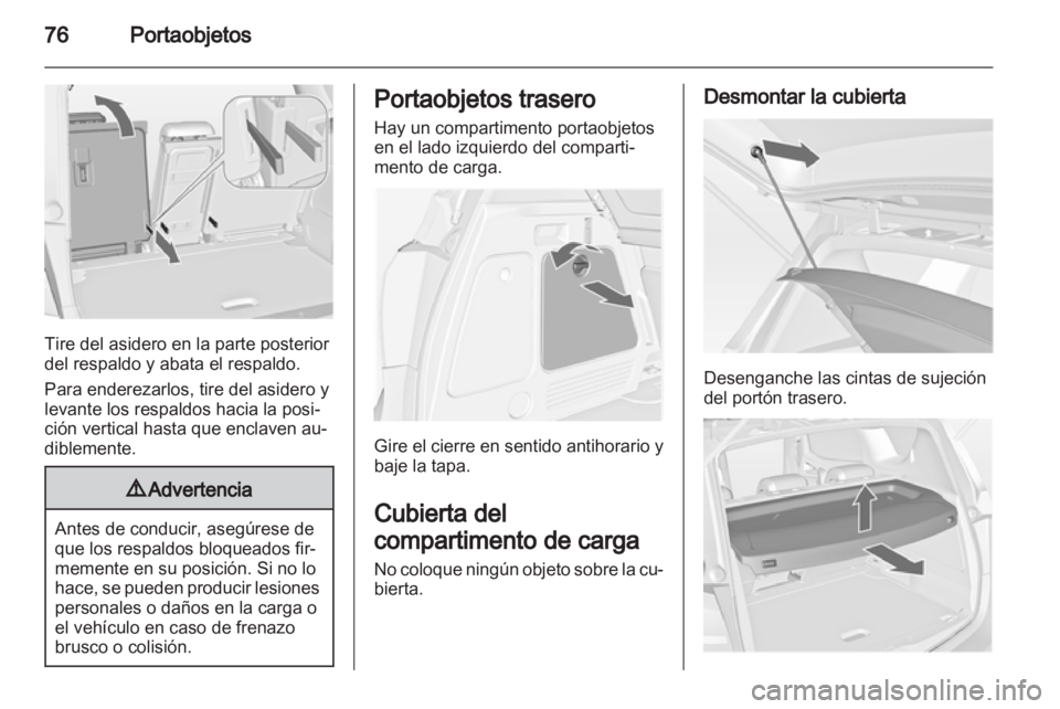OPEL MERIVA 2013.5  Manual de Instrucciones (in Spanish) 