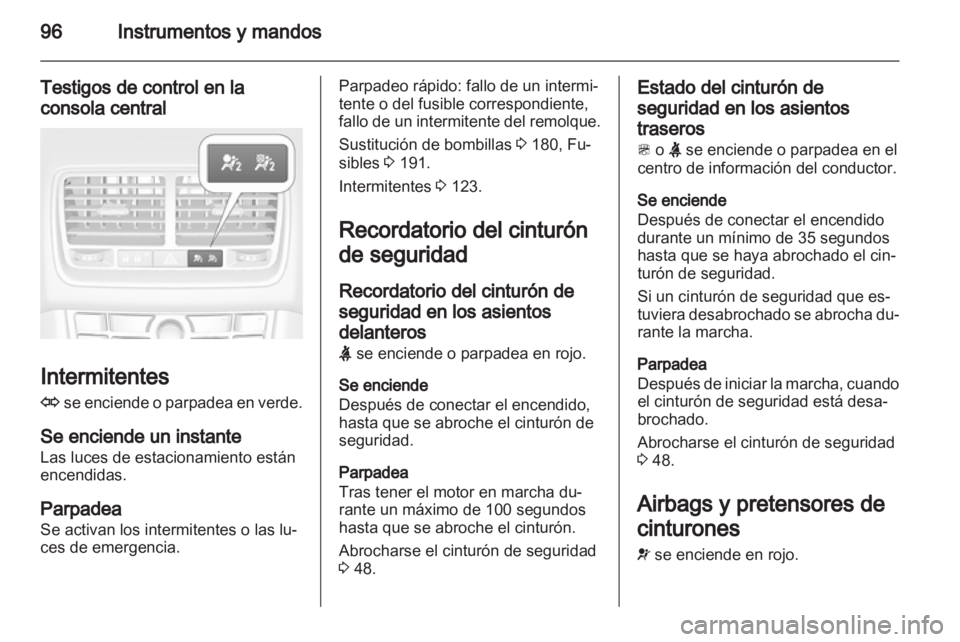 OPEL MERIVA 2013.5  Manual de Instrucciones (in Spanish) 