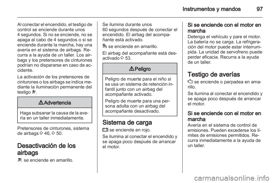 OPEL MERIVA 2013.5  Manual de Instrucciones (in Spanish) 