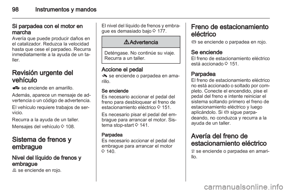 OPEL MERIVA 2013.5  Manual de Instrucciones (in Spanish) 