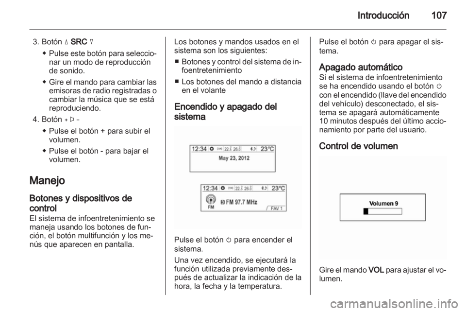 OPEL MOKKA 2013  Manual de infoentretenimiento (in Spanish) 