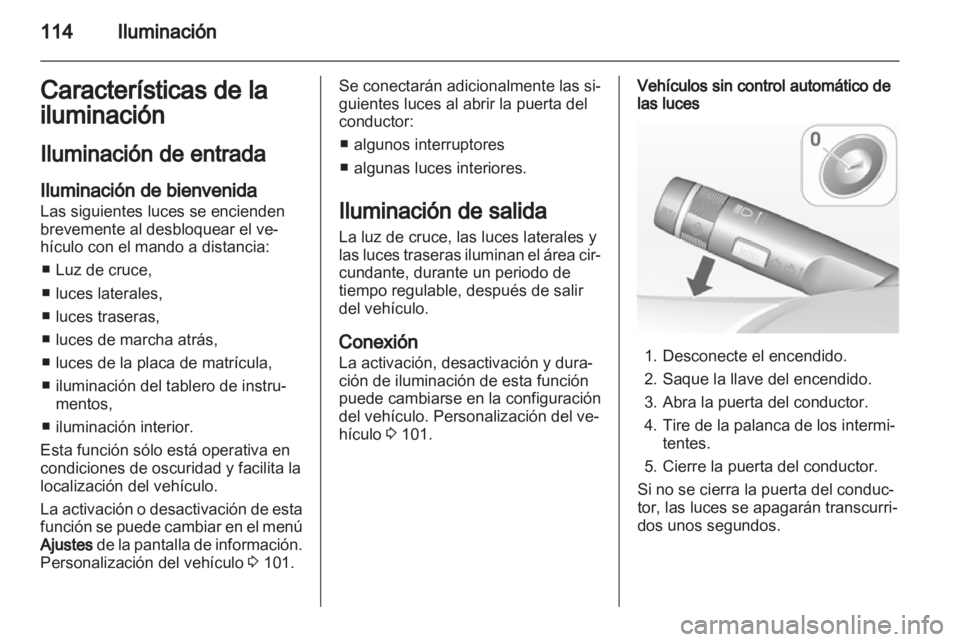 OPEL MOKKA 2013  Manual de Instrucciones (in Spanish) 