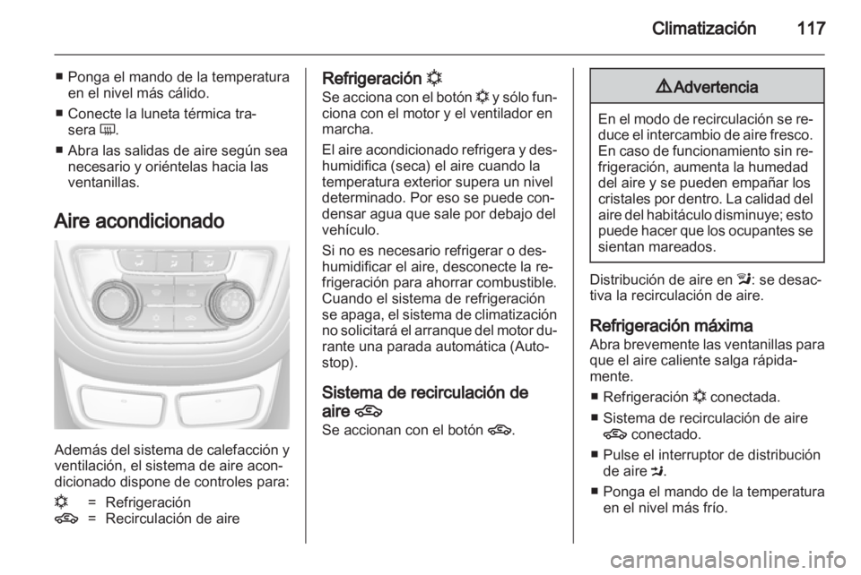 OPEL MOKKA 2013  Manual de Instrucciones (in Spanish) 