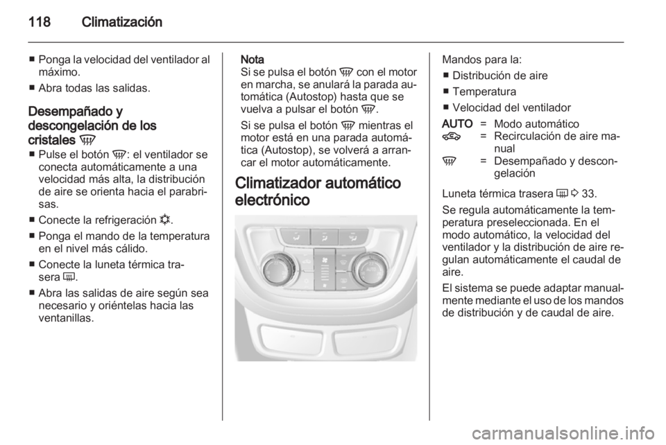 OPEL MOKKA 2013  Manual de Instrucciones (in Spanish) 