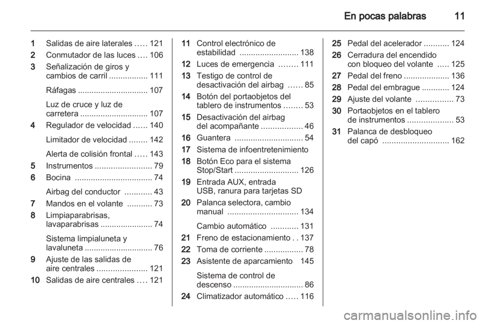 OPEL MOKKA 2013  Manual de Instrucciones (in Spanish) 
