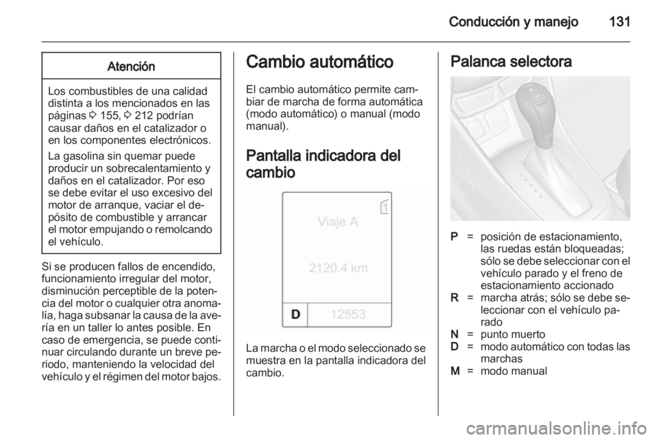 OPEL MOKKA 2013  Manual de Instrucciones (in Spanish) 