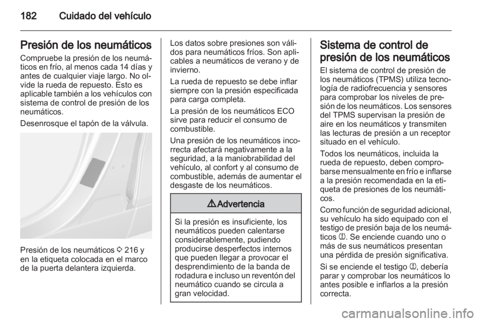 OPEL MOKKA 2013  Manual de Instrucciones (in Spanish) 