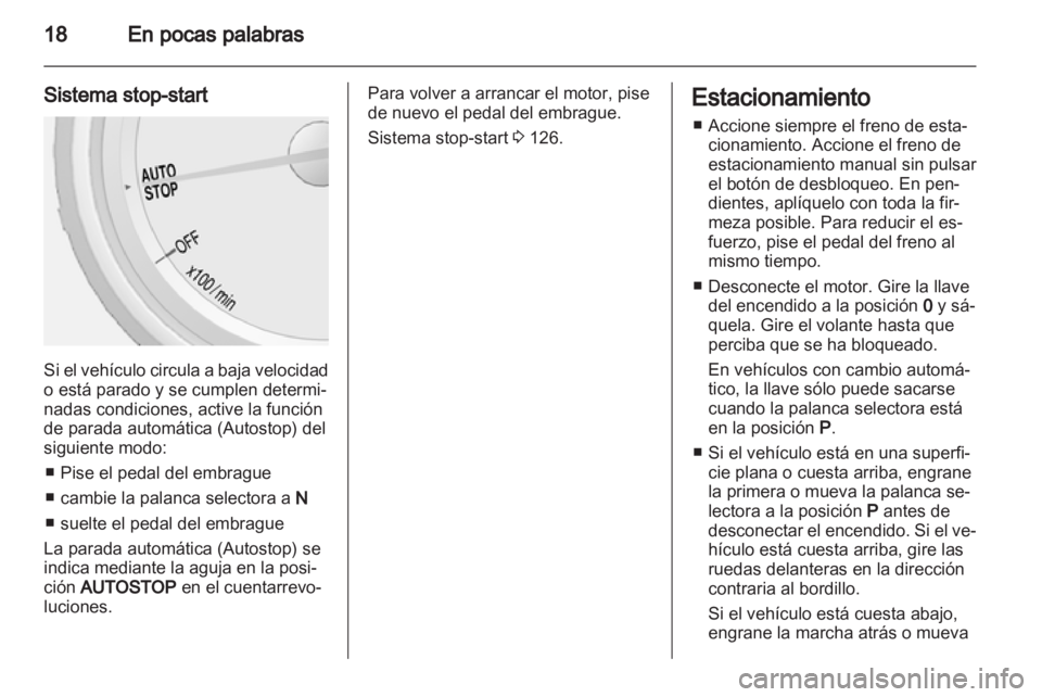 OPEL MOKKA 2013  Manual de Instrucciones (in Spanish) 