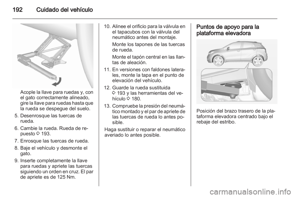 OPEL MOKKA 2013  Manual de Instrucciones (in Spanish) 