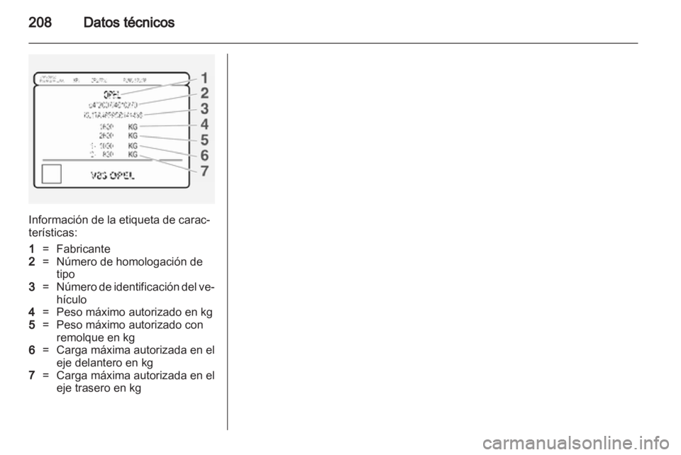 OPEL MOKKA 2013  Manual de Instrucciones (in Spanish) 