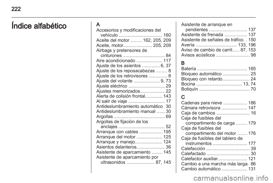 OPEL MOKKA 2013  Manual de Instrucciones (in Spanish) 