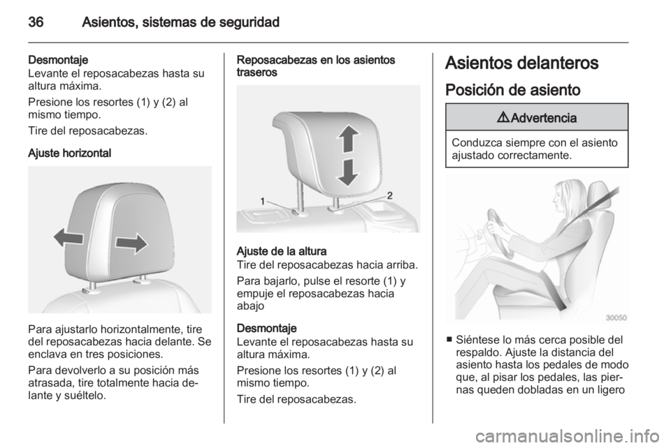 OPEL MOKKA 2013  Manual de Instrucciones (in Spanish) 
