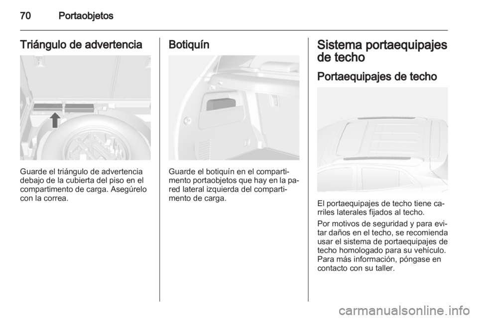 OPEL MOKKA 2013  Manual de Instrucciones (in Spanish) 