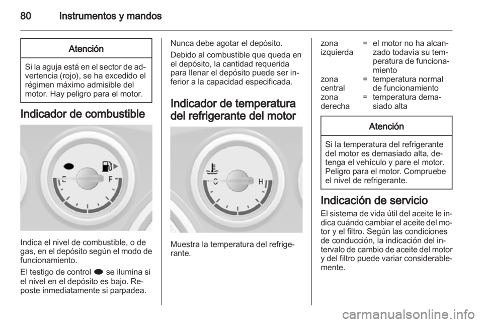 OPEL MOKKA 2013  Manual de Instrucciones (in Spanish) 