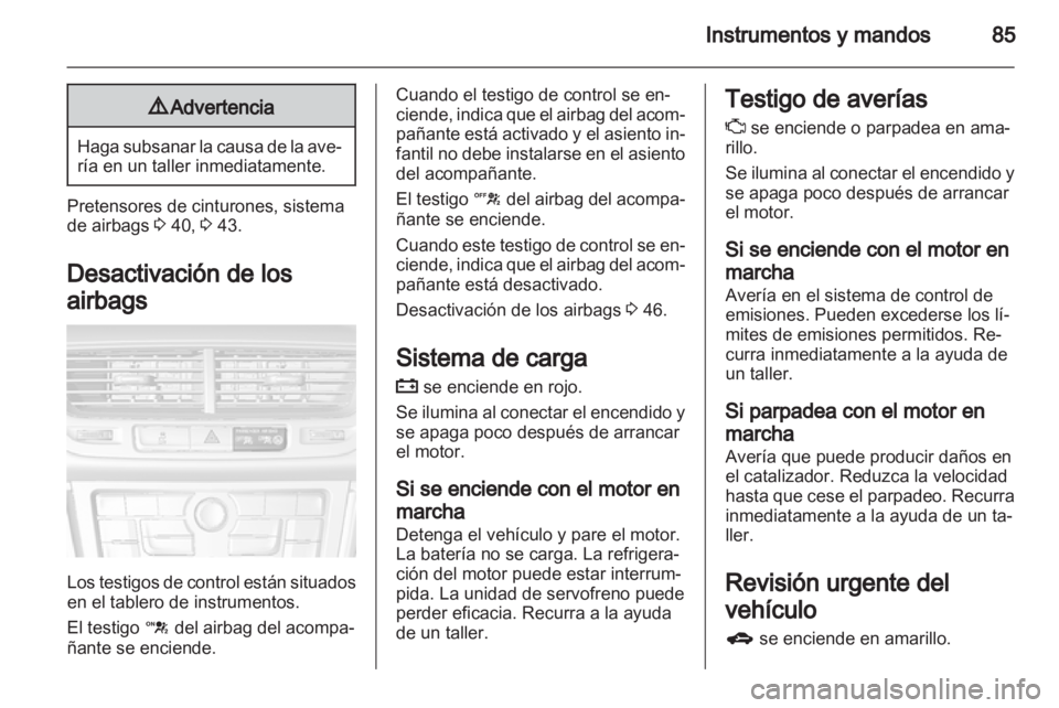 OPEL MOKKA 2013  Manual de Instrucciones (in Spanish) 