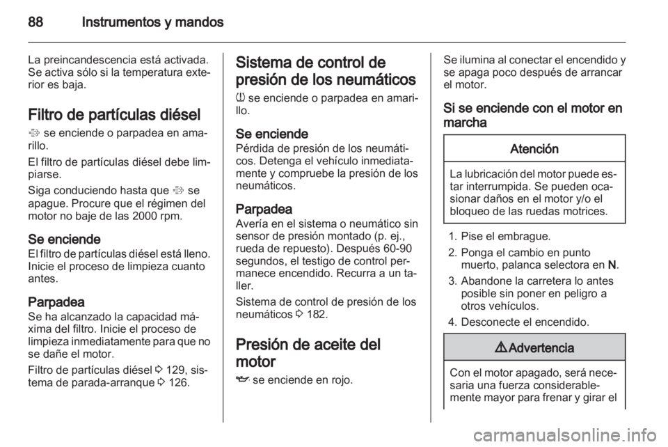 OPEL MOKKA 2013  Manual de Instrucciones (in Spanish) 