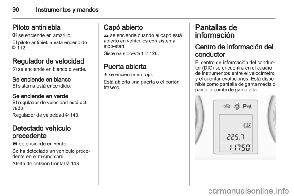 OPEL MOKKA 2013  Manual de Instrucciones (in Spanish) 