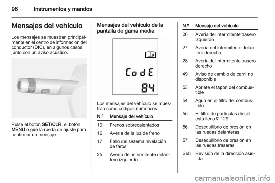 OPEL MOKKA 2013  Manual de Instrucciones (in Spanish) 