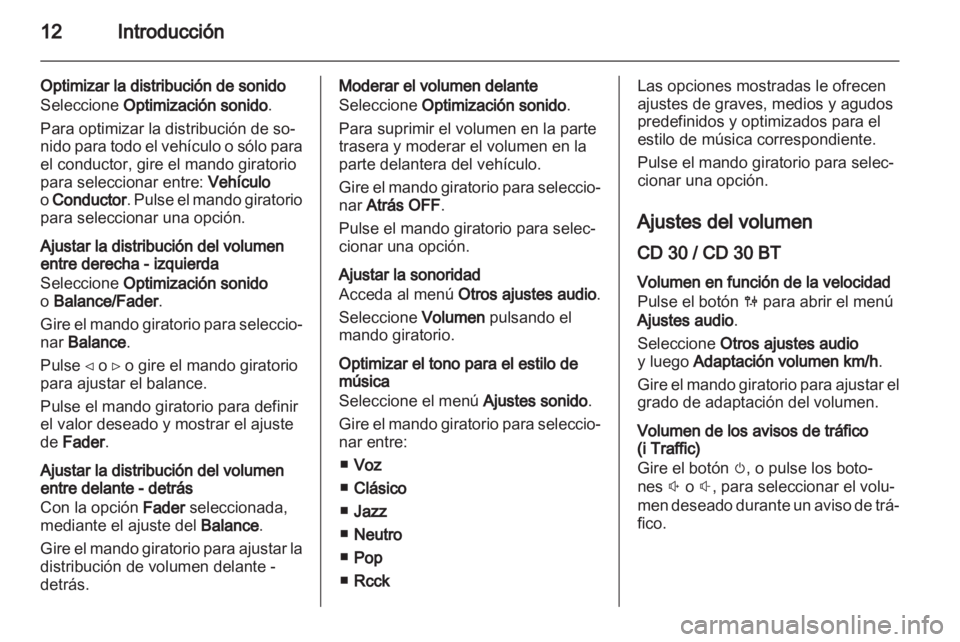 OPEL MOVANO_B 2010.5  Manual de infoentretenimiento (in Spanish) 