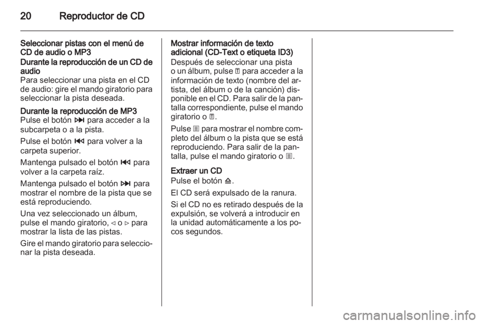 OPEL MOVANO_B 2010.5  Manual de infoentretenimiento (in Spanish) 
