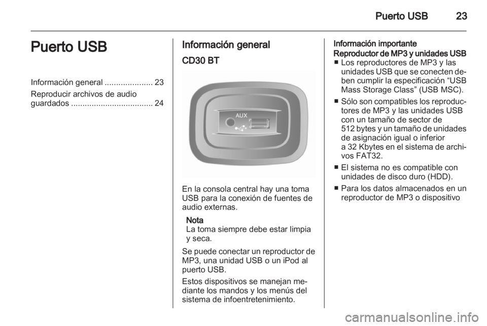 OPEL MOVANO_B 2010.5  Manual de infoentretenimiento (in Spanish) 