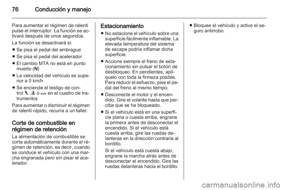 OPEL MOVANO_B 2010.5  Manual de Instrucciones (in Spanish) 