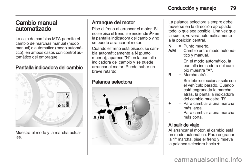 OPEL MOVANO_B 2010.5  Manual de Instrucciones (in Spanish) 