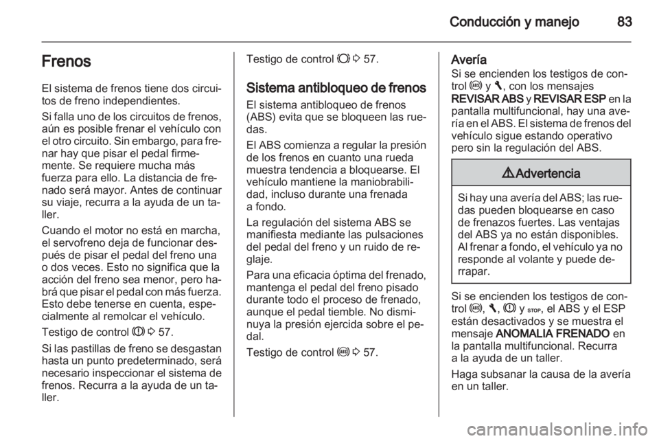 OPEL MOVANO_B 2010.5  Manual de Instrucciones (in Spanish) 
